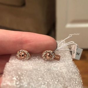 Coach Rose-gold Stud Earrings
